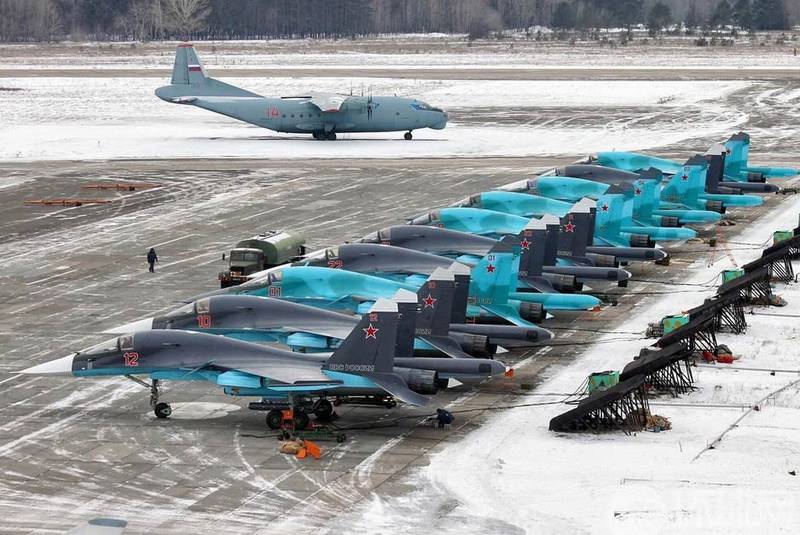 Су-34 заменят весь парк фронтовых бомбардировщиков Су-24