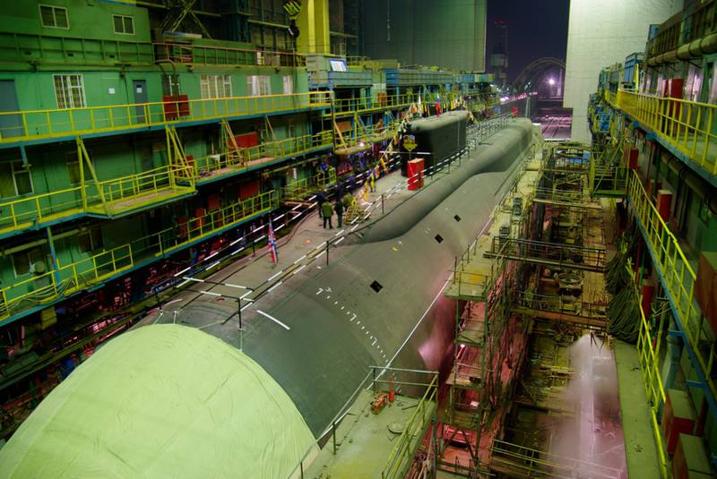 Российский ВМФ до 2020 года получит семь АПЛ проекта «Ясень»