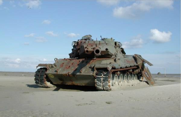 Заброшенный танковый полигон в Нидерландах