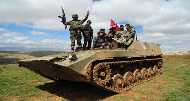 Армия Сирии освободила от террористических группировок западные районы гор Забадани в провинции Дамаск