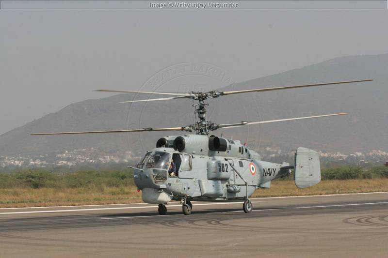 Россия восстановит корабельные вертолеты Ка-28 ВМС Индии