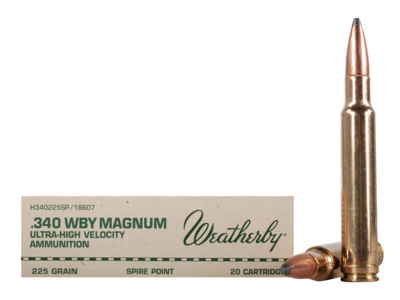 Патрон .340 Weatherby Magnum