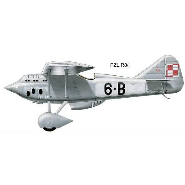 Опытный истребитель-перехватчик P.Z.L. P.8. Польша