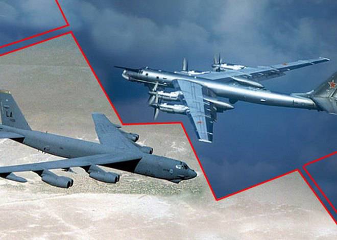 Российский Ту-95 «Медведь» против американской «Крепости» B-52: поединок бомбардировщиков