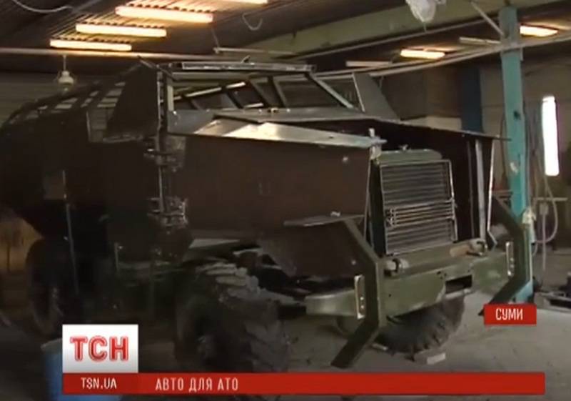 В Сумах разработали десантно-штурмовую бронемашину для украинской армии