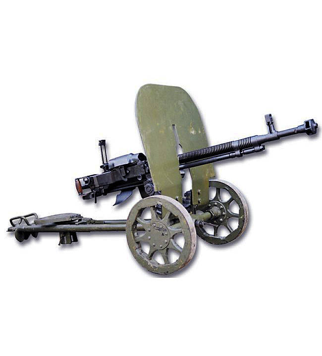 Первый серийный советский крупнокалиберный пулемет ДШК