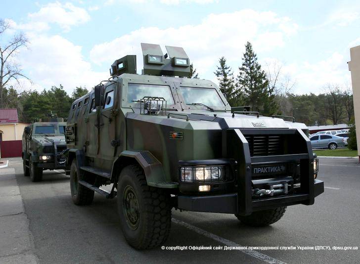 Украинские пограничники закупят новые бронеавтомобили «Козак-2»