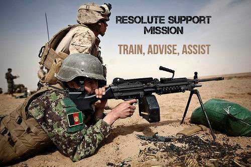 Учебно-тренировочная миссия НАТО "Решительная поддержка" в Афганистане