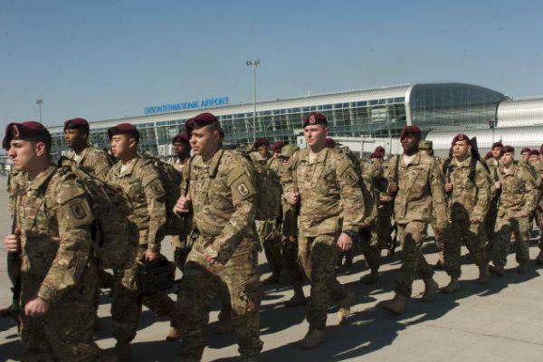 На западе Украины начались учения с американскими военными