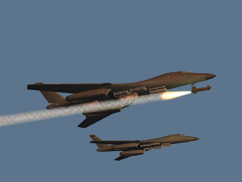 ВВС США планируют превратить бомбардировщик B-1 Lancer в самолет перехватчик