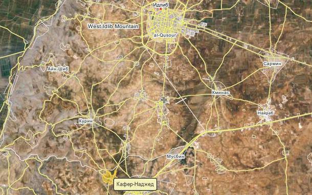 Сирийская армия освободила селения Нахлия и Кафр-Наджед к югу от Идлеба