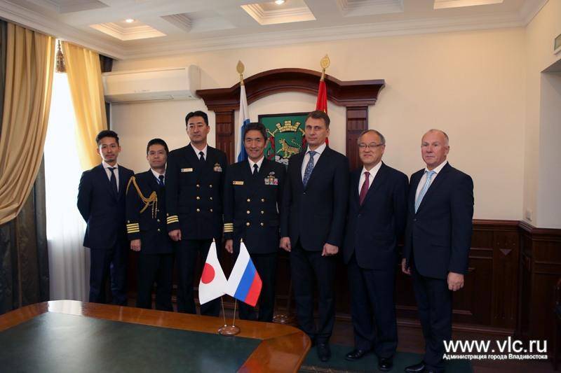 Военная делегация Японии прибыла в Россию