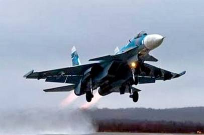 Су-33 выпустили ракеты по воздушным мишеням