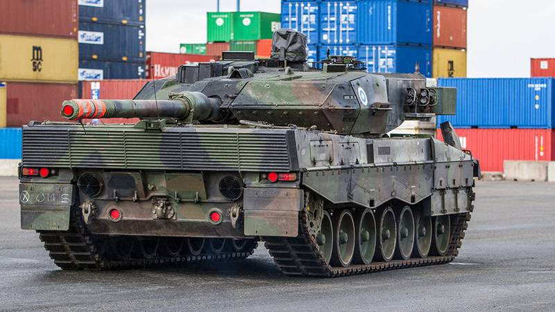 Финляндия получила первые танки Leopard 2A6NL