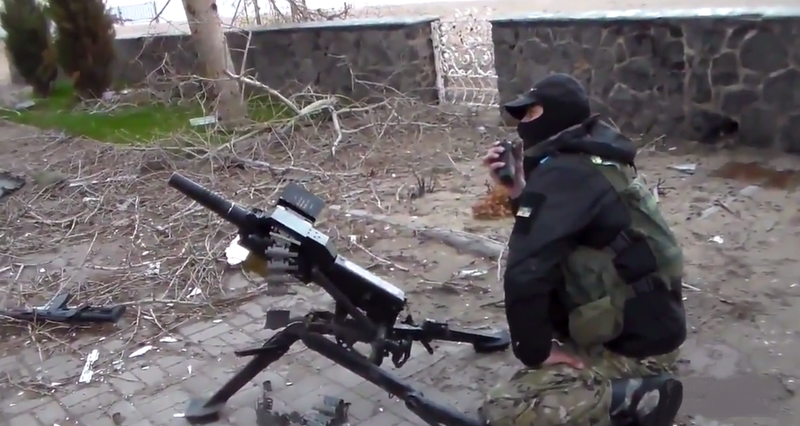 Украинские боевики сняли на себя компромат: обстрел Широкино из АГС