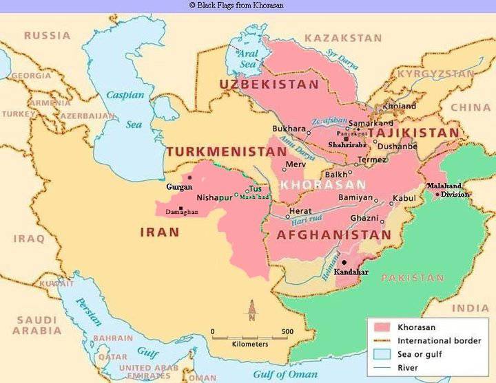 Острие афганской угрозы направлено на север