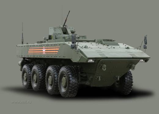 Платформа ВПК-7829 "Бумеранг" прослужит в Российской армии несколько десятилетий