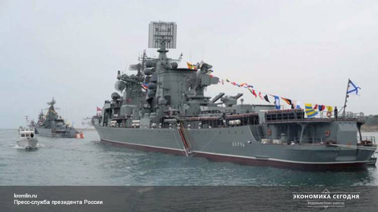 Черноморский флот РФ в свой праздник получил 50 кораблей