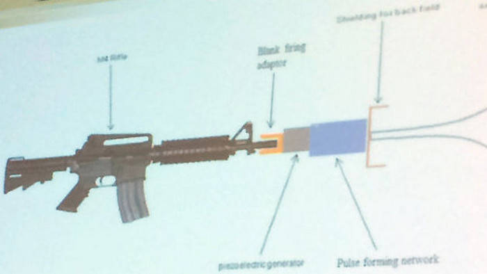 Burke Pulser: прототип ручного импульсного оружия