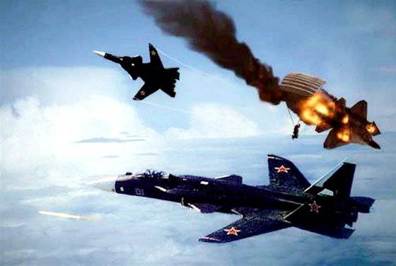 ВВС США бесит, что русские смеют летать и соперничать с «хозяевами неба»