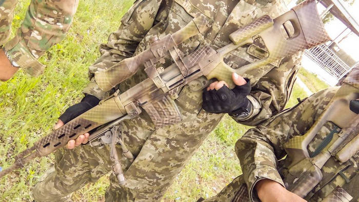 Украинские снайперы получили усовершенствованные снайперские винтовки