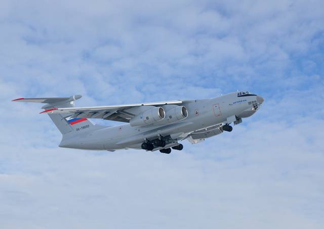 Очередной Ил-76МД-90А отправлен на покраску