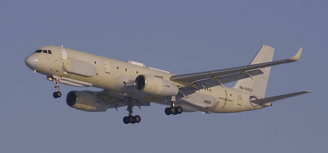 Самолет-разведчик Ту-214Р сможет «видеть» даже объекты под землей Самолет-разведчик Ту-214Р сможет «видеть» даже объекты под землей