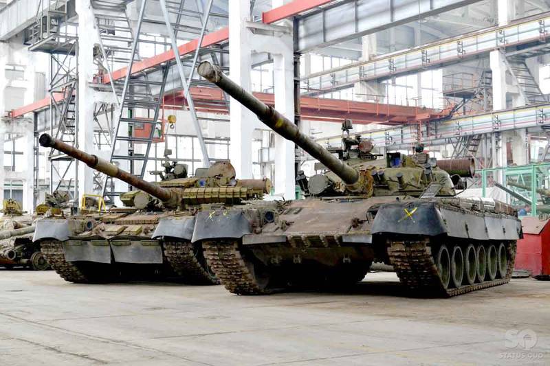 Ремонт танков Т-80 на ХБЗ