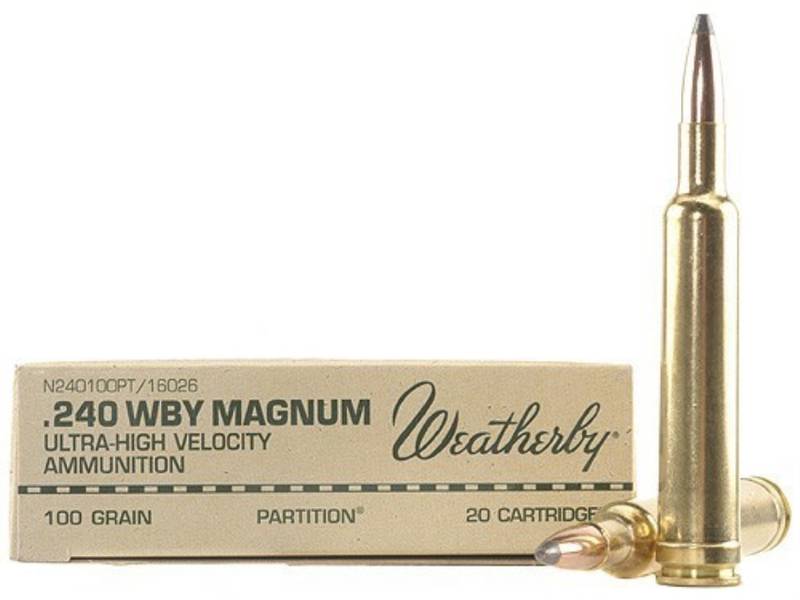 Патрон .240 Weatherby Magnum / 6.1x63