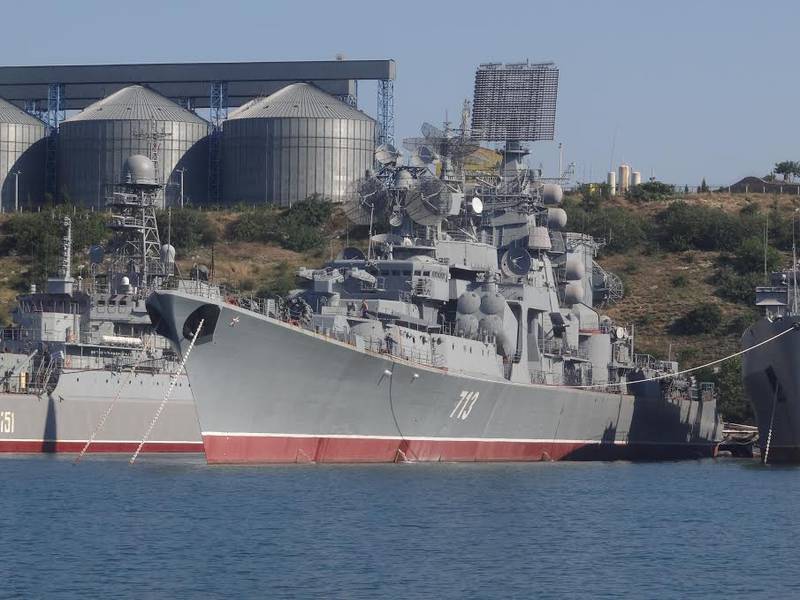 В Севастополе начался демонтаж оборудования и вооружения с БПК «Керчь»