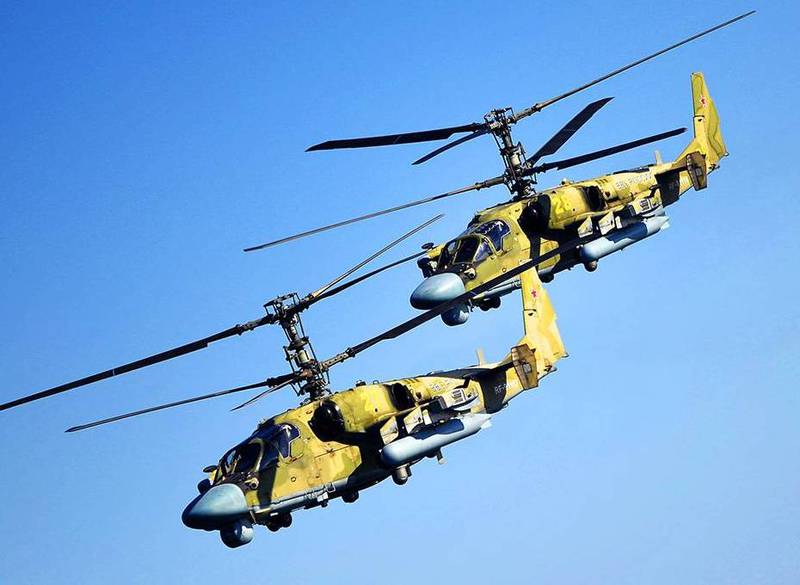 Россия начала экспорт боевых вертолетов Ка-52 «Аллигатор» Россия начала экспорт боевых вертолетов Ка-52 «Аллигатор»