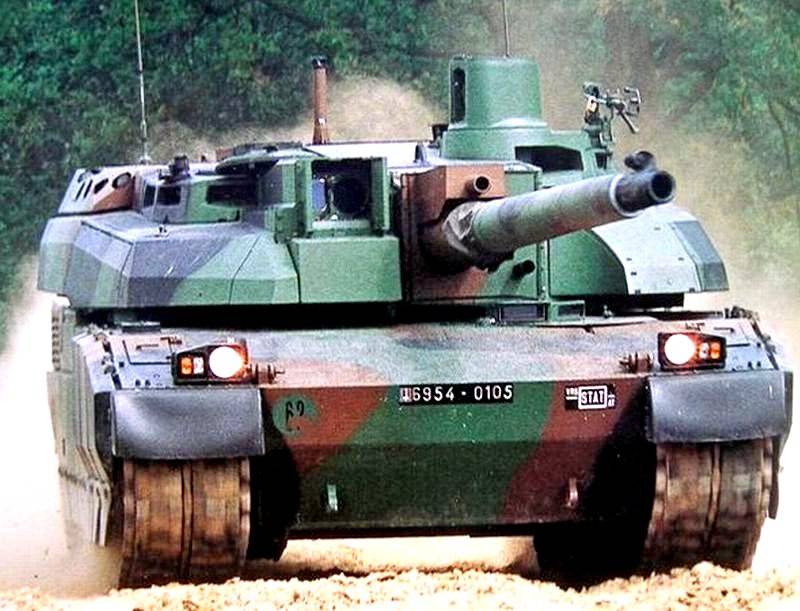 Фрацузский основной боевой танк AMX-56 «Леклерк»