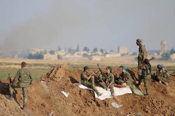 Курды готовят штурм Ракки