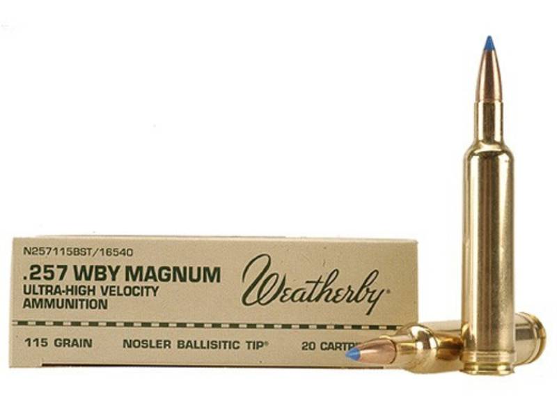 Патрон .257 Weatherby Magnum