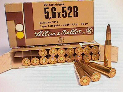 Патрон 5.6x52 R Savage / .22 Savage High Power