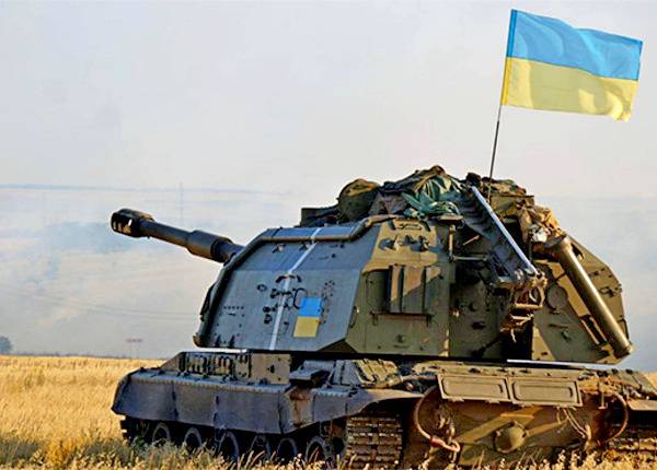 Украинские силовики обстреливают друг друга под Донецком