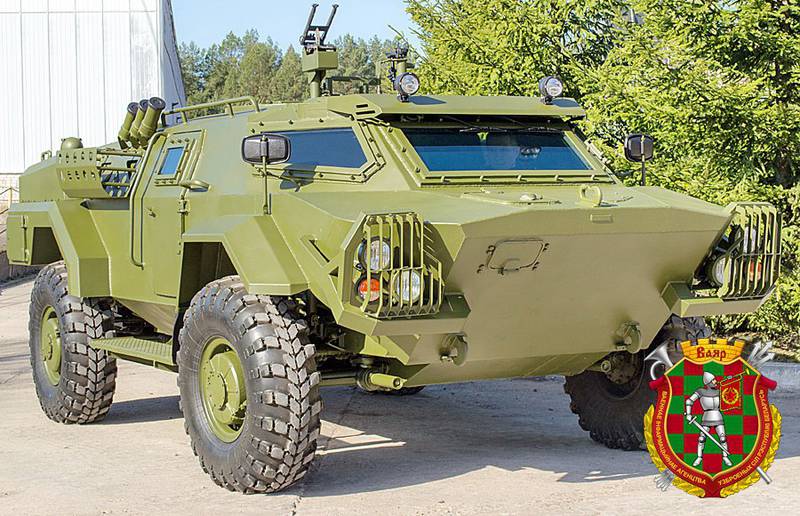 В Белоруссии разработали новый бронеавтомобиль на базе советского БРДМ
