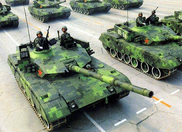 Китайский основной боевой танк «Тип 96A» (ZTZ-96A)
