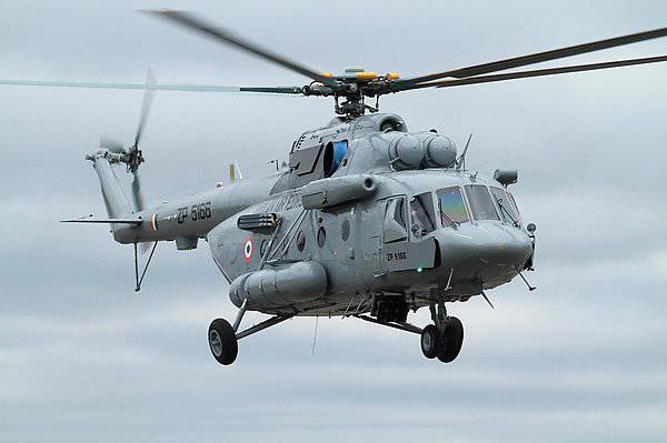 Россия может поставить Индии до 250 вертолетов Ми-8 в год