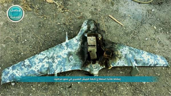В Сирии был сбит российский беспилотный аппарат «Элерон-3СВ»