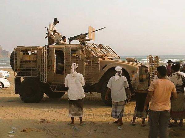 Йеменские повстанцы захватили бронемашины M-ATV американского производства