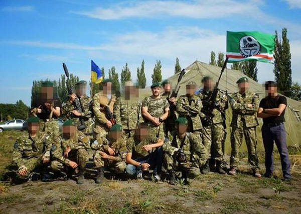 Исламские боевики на службе киевского режима