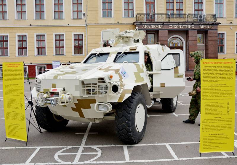 Новая версия украинской бронемашины Дозор-Б вышла на испытания