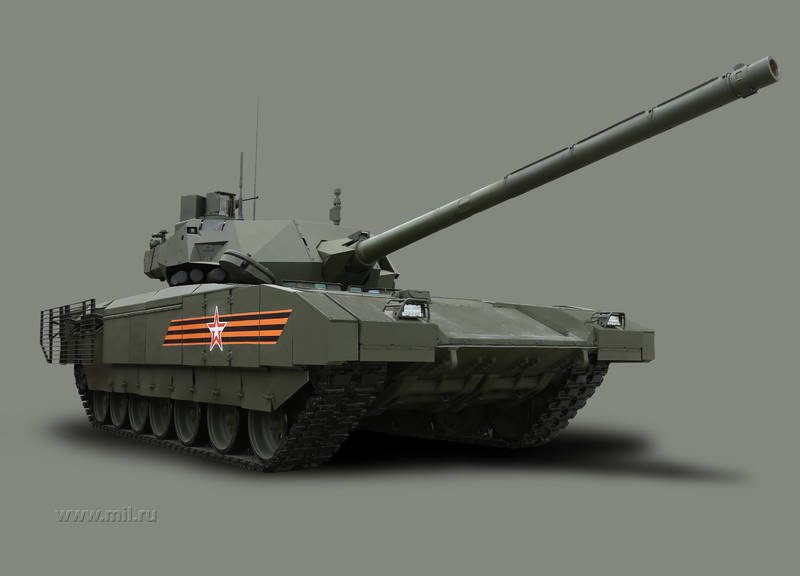 "Картонный" танк Армата