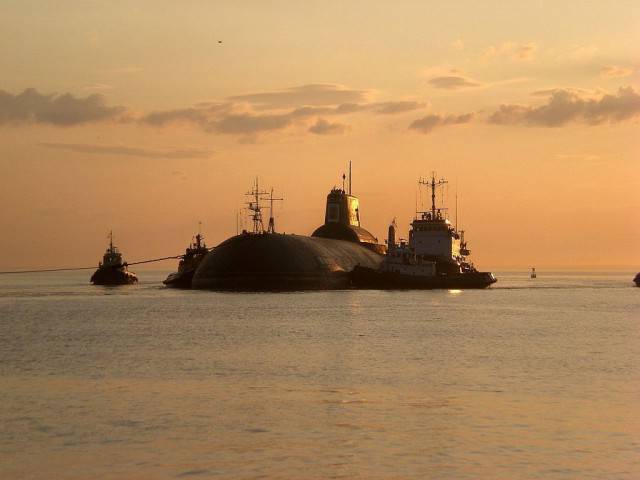 Самые большие в мире атомные субмарины «Архангельск» и «Северсталь» начнут утилизировать не ранее 2017 года