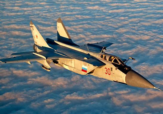 МиГ-31 ждёт схватка в небе Сирии?