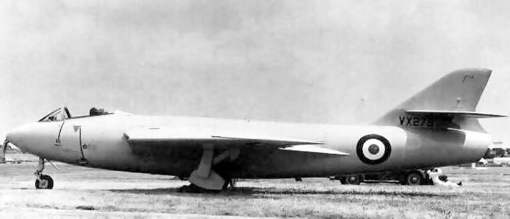 Экспериментальный самолет Hawker P.1081 (Великобритания)