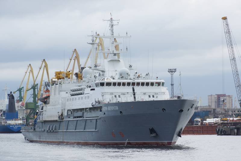 Океанское спасательное судно «Игорь Белоусов» вышло в Атлантику для глубоководных испытаний