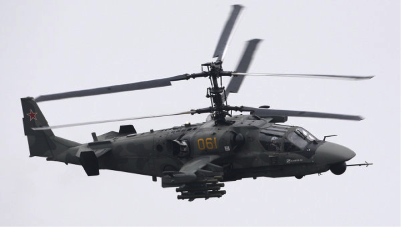 Египет заказал российские боевые вертолеты Ка-52 «Аллигатор»