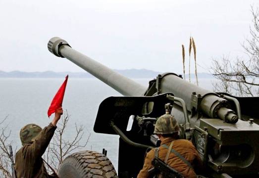 КНДР разворачивает артиллерию на границе демилитаризованной зоны